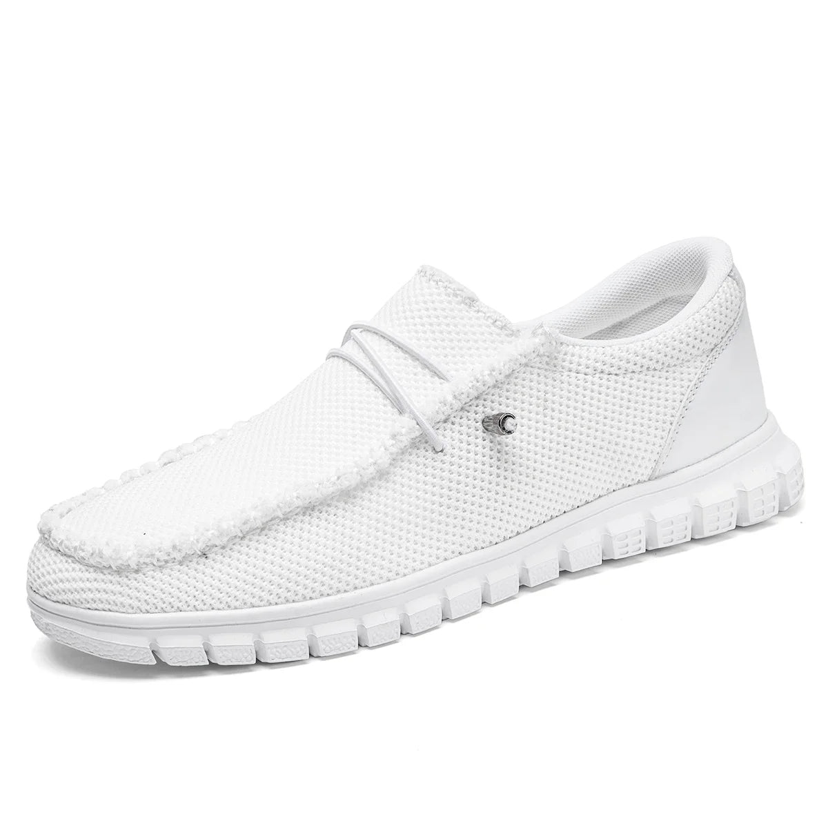 Men Casual Shoes Canvas Loafers for Man Non Slip Vulcanized Shoe Breathable Comfortable Wide Toe Wear-resistant Outdoor Walking