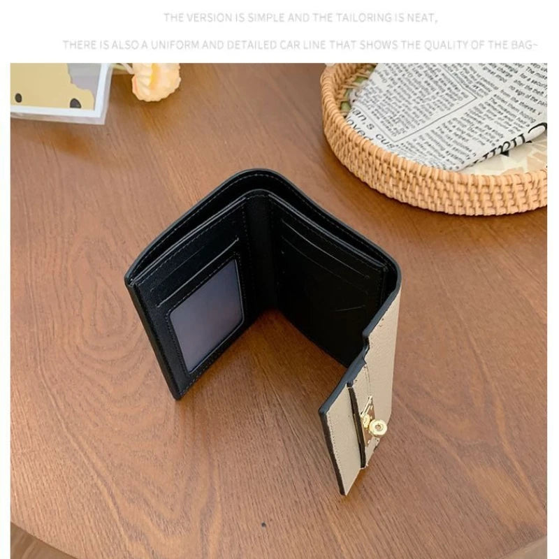 Fashion Purse Female Mini Wallet Portable Women's Wallet coin purse Ladies Clutch Luxury card holder Small Folding Short Clutch