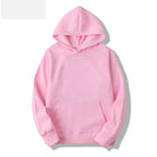 Hoodies Sweatshirts Men Woman Fashion Solid color Red Black Gray Pink Autumn Winter fleece Hip Hop Hoody Male Brand Casual Tops