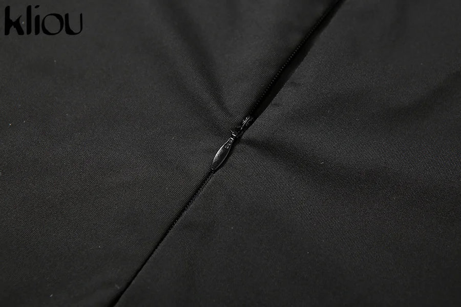 kliou Pencil Jumpsuit Women Full Seasons Casual Fitness Sporty Playsuit Sleeveless Slim Activewear  All In One Jumpsuit Clothing