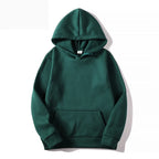 Hoodies Sweatshirts Men Woman Fashion Solid color Red Black Gray Pink Autumn Winter fleece Hip Hop Hoody Male Brand Casual Tops