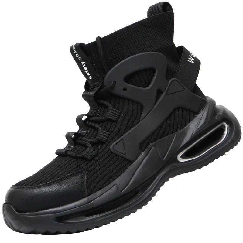 Work shoes for man S3 high safety shoes  Safety Shoes With Steel Toe Cap,Light Weight Breathable Work Boots For Men Botas Hombre