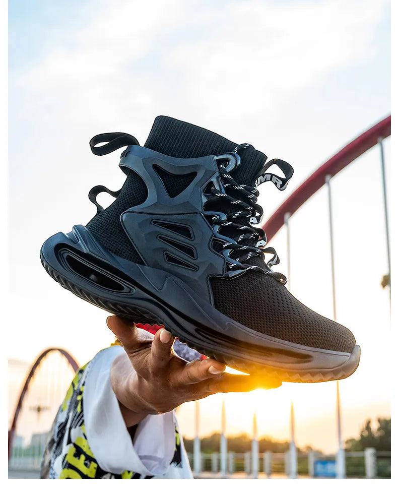 Men Work Safety Boots Steel Toe Shoes Safety Boots Anti-smash Anti-puncture Work Sneakers Indestructible Shoes New