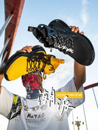 Men Work Safety Boots Steel Toe Shoes Safety Boots Anti-smash Anti-puncture Work Sneakers Indestructible Shoes New