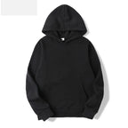 Hoodies Sweatshirts Men Woman Fashion Solid color Red Black Gray Pink Autumn Winter fleece Hip Hop Hoody Male Brand Casual Tops