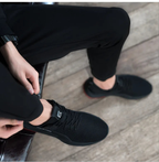 2025 New Man's Sports Shoes Korean Version Trendy work  Shoes Man Casual Running Shoes Flying Woven Breathable Summer Shoes Man