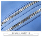 1PC Lady Casual Messenger Bag, Solid Color Multi-function Purse, Multi-layer Lightweight Oxford Handbag, Suitable for Going Out