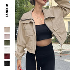 Solid Casual Loose Jacket Coats For Women 2025 Winter Vintage Women's Jackets Overcoat Autumn Female Coat Outerwears Tops