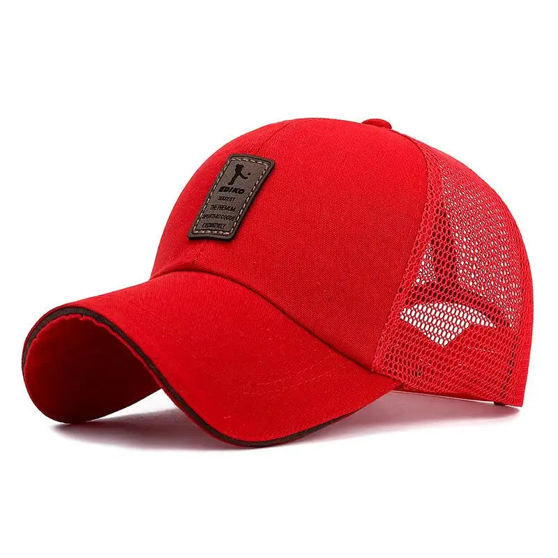 Unisex Cap Casual Plain Mesh Baseball Cap Adjustable Snapback Hats For Women Men Hip Hop Trucker Cap Streetwear Dad Hat HotSale
