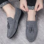 Comfortable Men's Shoes Soft Sole Loafers Outdoor Mens Casual Shoes Fashion Leather Shoes Autumn Flat Male Driving Shoe Zapatos