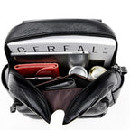 Ladies Bookbag Rucksack Women Large Capacity Backpack Purses High Quality PU Leather Female Vintage School Bags Travel Bagpack