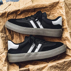 Men's trendy popular Leisure shoes versatile soft leather for Men Sneakers Man Low-top wear-resistant sports walking Footwear