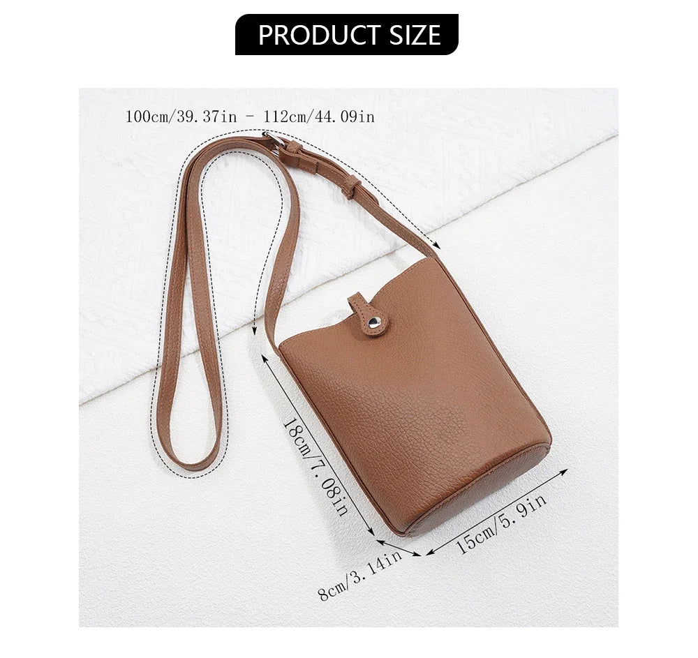 Soft Pu Leather Women Handbags Fashion Large Capacity Crossbody Bags Small Shoulder Bags Ladies Phone Purse Female Solid Flap