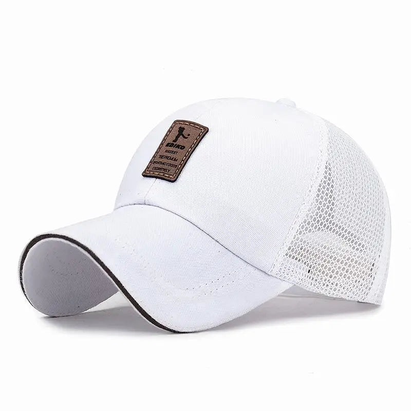 Unisex Cap Casual Plain Mesh Baseball Cap Adjustable Snapback Hats For Women Men Hip Hop Trucker Cap Streetwear Dad Hat HotSale