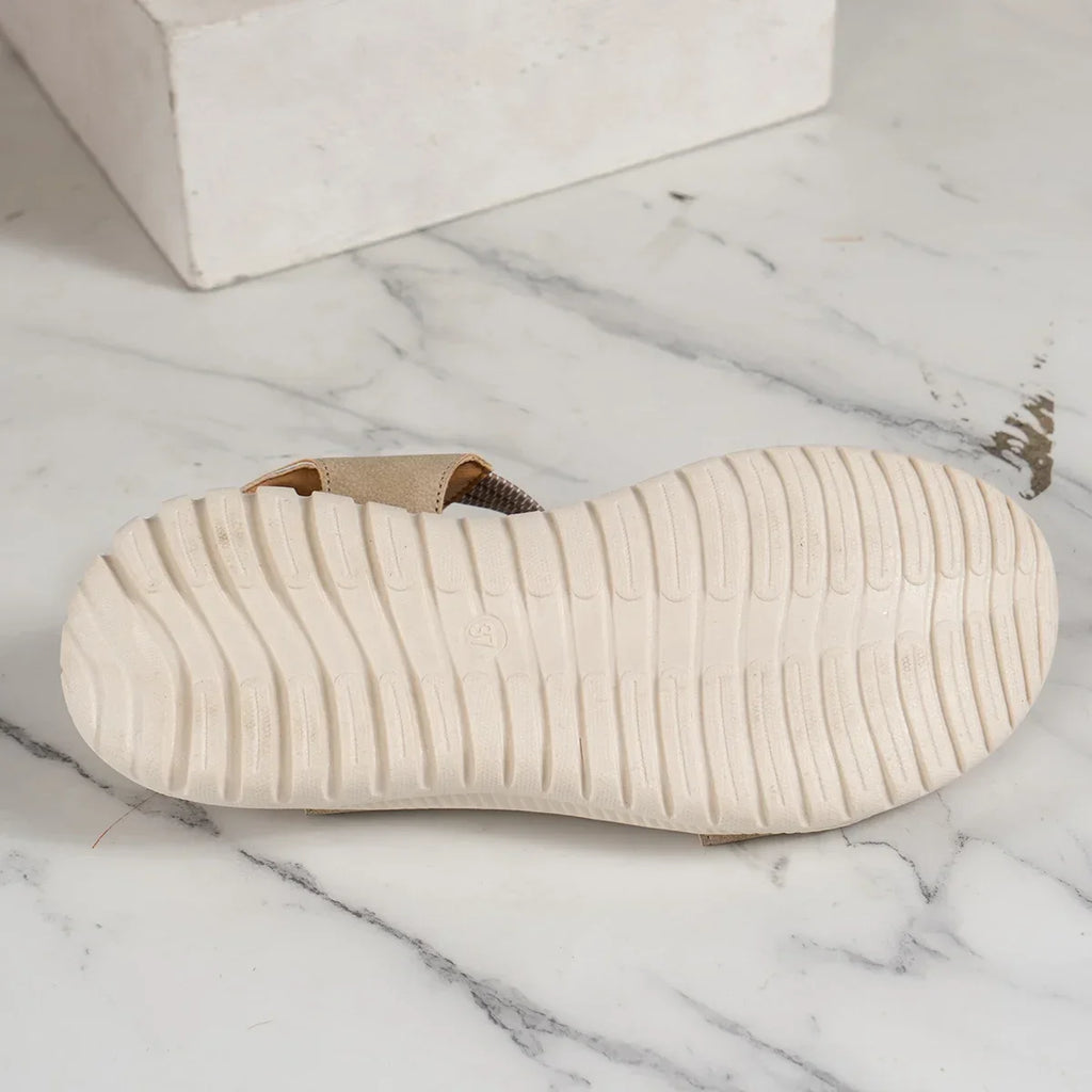 High Quality Brand Women's Sandals Hot Selling 2025 Summer New Elastic Band Fashionable Flat Casual Outdoor Sandals for Women