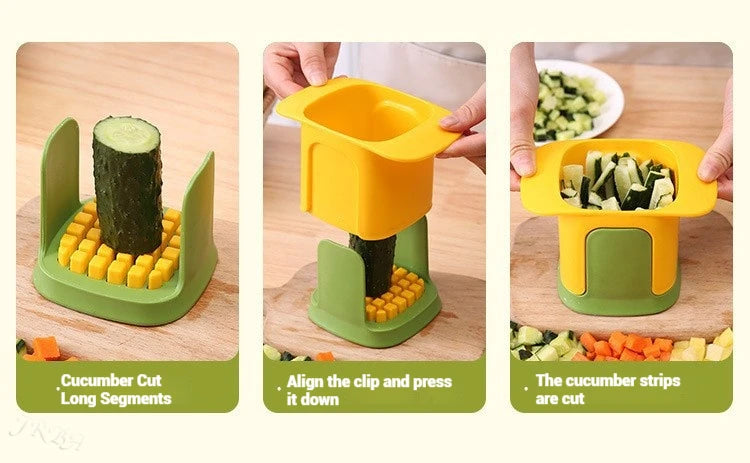1pc Multi-functional Vegetable Shredder Chip Knife Household Garlic Press Onion Dicer Cucumber Potato Slicer Kitchen Tools