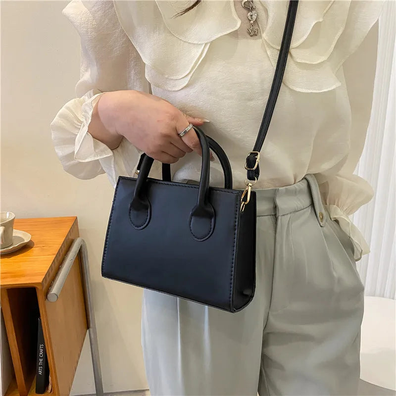 PU Leather Casual Crossbody Bags for Women Ladies Luxury Designer Tote Handbag Female Large Capacity Travel Shoulder Bag Sac