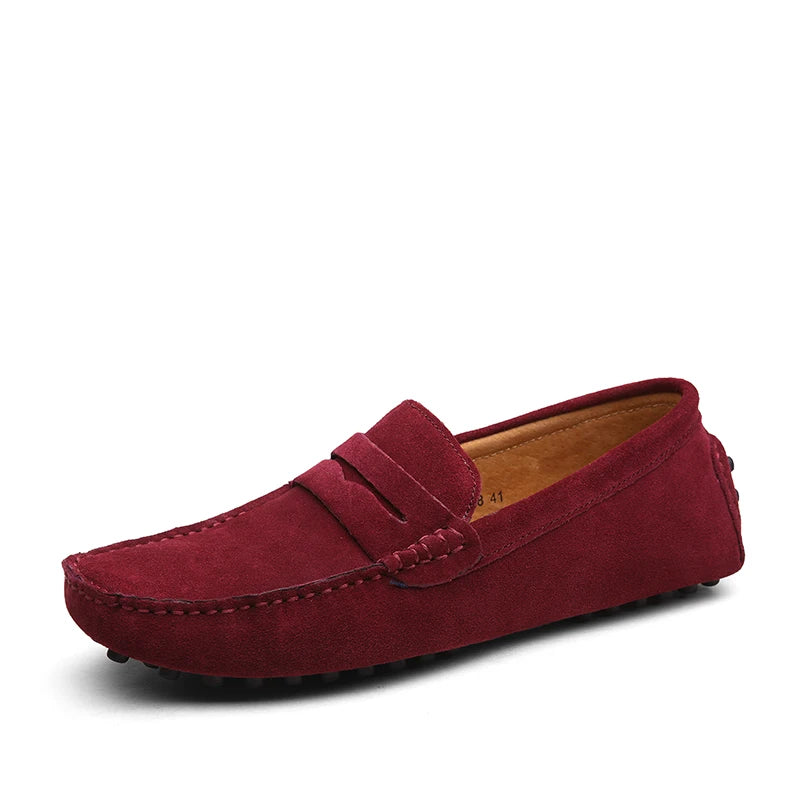 Shoes Men Casual Shoes Fashion Men Shoes Genuine Leather Men Loafers Moccasins Slip on Men Flats Male Driving Shoes