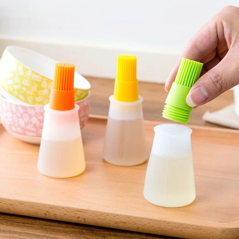 Kitchen Accessories Tools Silicone Oil Brush Basting Brushes Cake Butter Bread Pastry Brush Cooking Utensil Kitchen Gadgets BQ.