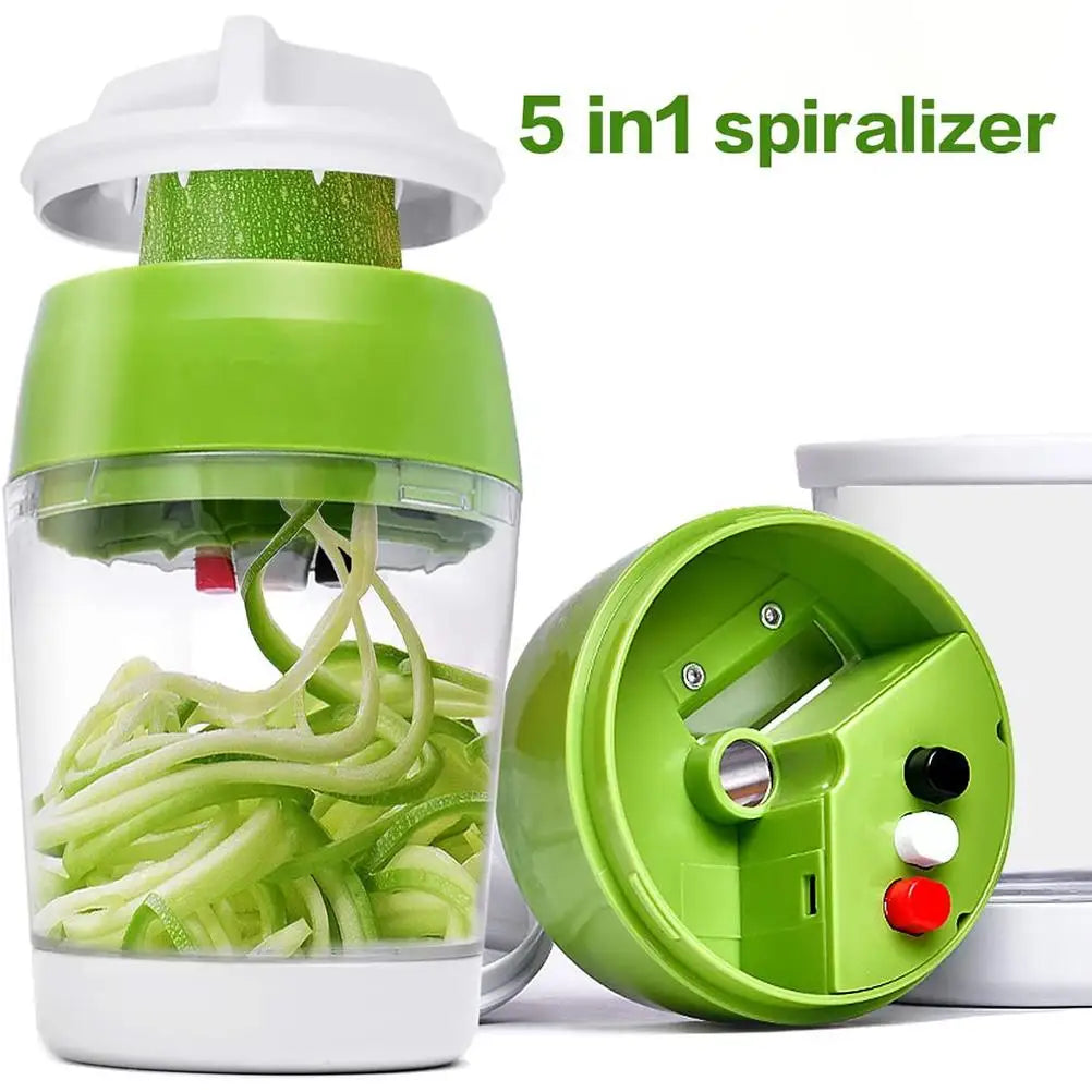 Manual Spiral Cutter Vegetable Cutter Vegetable Cutter Manual Spiral Cutter Kitchen Gadgets for Carrots Cucumbers Veggetti