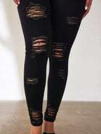 Pencil Pants Jeans Women Pencil Pants Bodycon High Waist Casual Long Pant Sheath Denim Trousers Tie Y2k Trouser Spring 2024