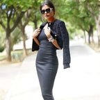 UNIZERA 2025 Autumn/Winter New Women's Wear New Fashion Style Versatile Round Neck Textured Short Jacket Coat