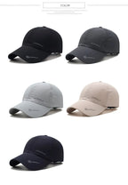New Men Hat Four Seasons Quick-Dry Baseball Cap Women Outdoor Sports Sun Hat Print Letter Cap