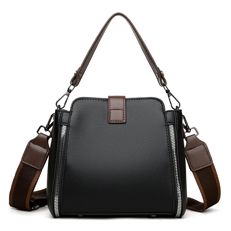 High Quality  Leather Luxury Purses And Handbags Women Bags Designer Female Shoulder Crossbody Bags For Ladies 2024 Sac A Main