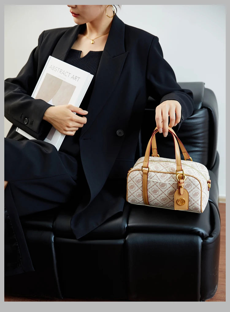 Luxury Best Superstar Show Commuter Bag Elegant Tote Purse Shopper For Business Women With Leather Material