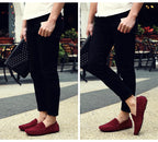 Shoes Men Casual Shoes Fashion Men Shoes Genuine Leather Men Loafers Moccasins Slip on Men Flats Male Driving Shoes
