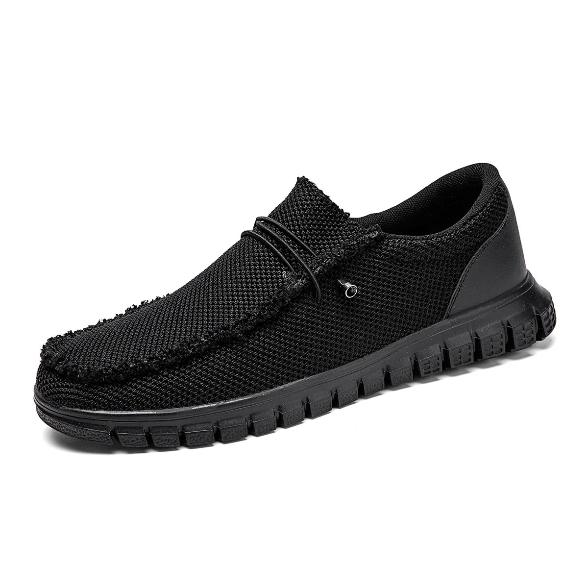 Men Casual Shoes Canvas Loafers for Man Non Slip Vulcanized Shoe Breathable Comfortable Wide Toe Wear-resistant Outdoor Walking