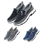 Men Penny Boat Shoes Sports Shoes Breathable Orthopedic Travel Plimsolls Flat Slip On for Outdoor Activity Hiking Walking