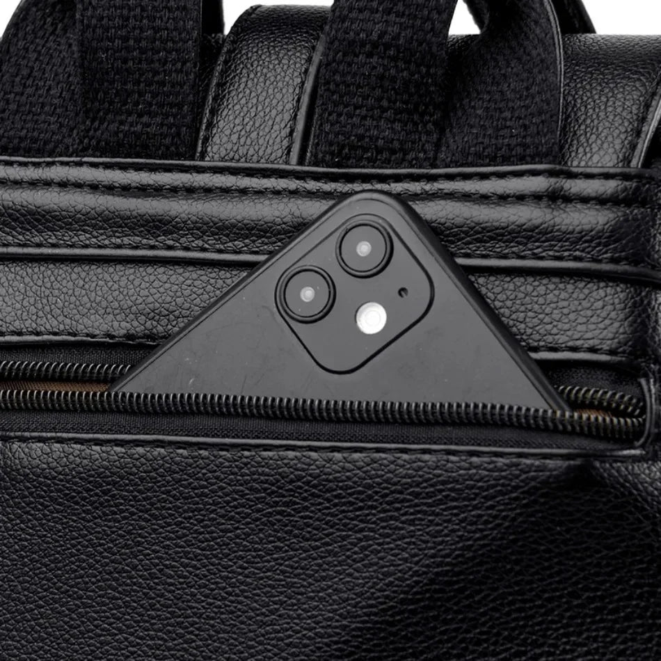 Women Large Capacity Backpack High Quality Leather Vintage Bags for Women School Bags Travel Rucksack Ladies Bookbag Knapsack