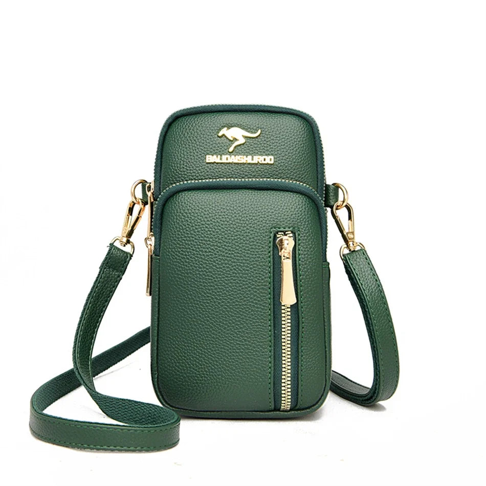 Ladies New Trendy Pu Leather Shoulder Bags Luxury Designer Simple Small Purse Handbags for Women Fashion Messenger Bags Sac