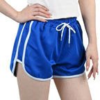 Women's Sports Shorts With Drawstring S-3XL Girl Fitness Running Yoga Shorts Breathable Woman Quick-Dry Casual Athletic Pants