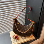 Luxury Leather Tote Bag For Women Designer Crossbody Shoulder Handbag Elegant Ladies Messenger Purse Stylish Classic