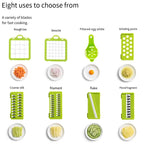 Kitchen Tools Multifunctional Vegetable Cutter Set Manual Slicer Shredder Wiper Grater Kitchen Gadgets and Accessories Cooking