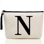 Ladies Makeup Bag Letter Print pattern Classic Coin Purse Organizer Bag Pouches for Travel Bags Pouch Women Storage Cosmetic Bag