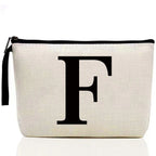 Ladies Makeup Bag Letter Print pattern Classic Coin Purse Organizer Bag Pouches for Travel Bags Pouch Women Storage Cosmetic Bag