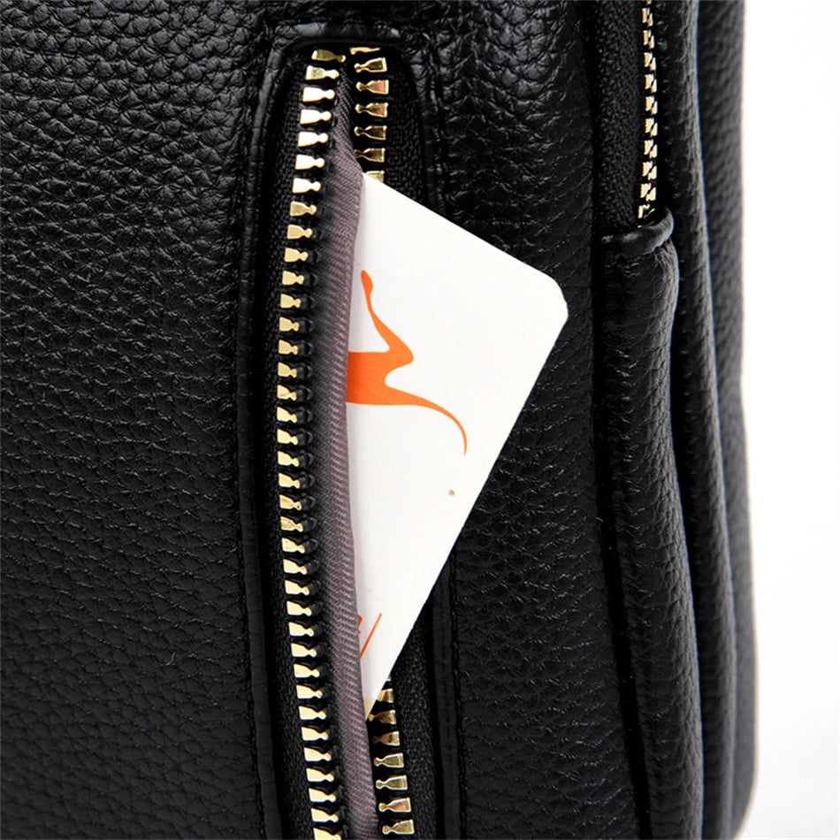 Ladies New Trendy Pu Leather Shoulder Bags Luxury Designer Simple Small Purse Handbags for Women Fashion Messenger Bags Sac