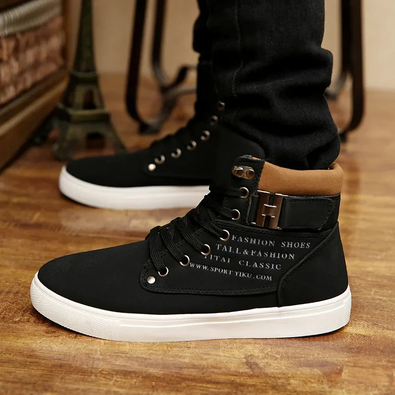 Brand Designer Men's Sneakers Comfortable Casual Shoes Fashion Non-slip Platform Shoes New Lightweight Sneakers Tenis Masculino