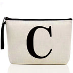 Ladies Makeup Bag Letter Print pattern Classic Coin Purse Organizer Bag Pouches for Travel Bags Pouch Women Storage Cosmetic Bag