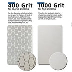 5 in1 Knife Sharpener Diamond Bars 400/1000 Multi-Tool Kitchen Knives Tungsten Steel Ceramic Grinding Double-Sided Whetstone