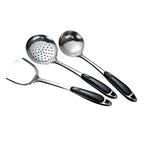 Kitchen Utensils  Stainless Steel Spatula Soup Spoon Shovel Thickened Anti-scalding Rice Spoon Frying Shovel Utensils Kitchen