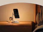 Wireless Charger Magnetic Charging Station For iPhone 16-12 Series For iWatch For AirPods 4/3/2/Pro 4-in-1 Qi2 Fast 15W