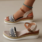 Women Sandals Summer Casual Luxury Flat Sandals Platform Shoes for Women 2025 New Designer Fashion Sandals Sandalias De Mujer