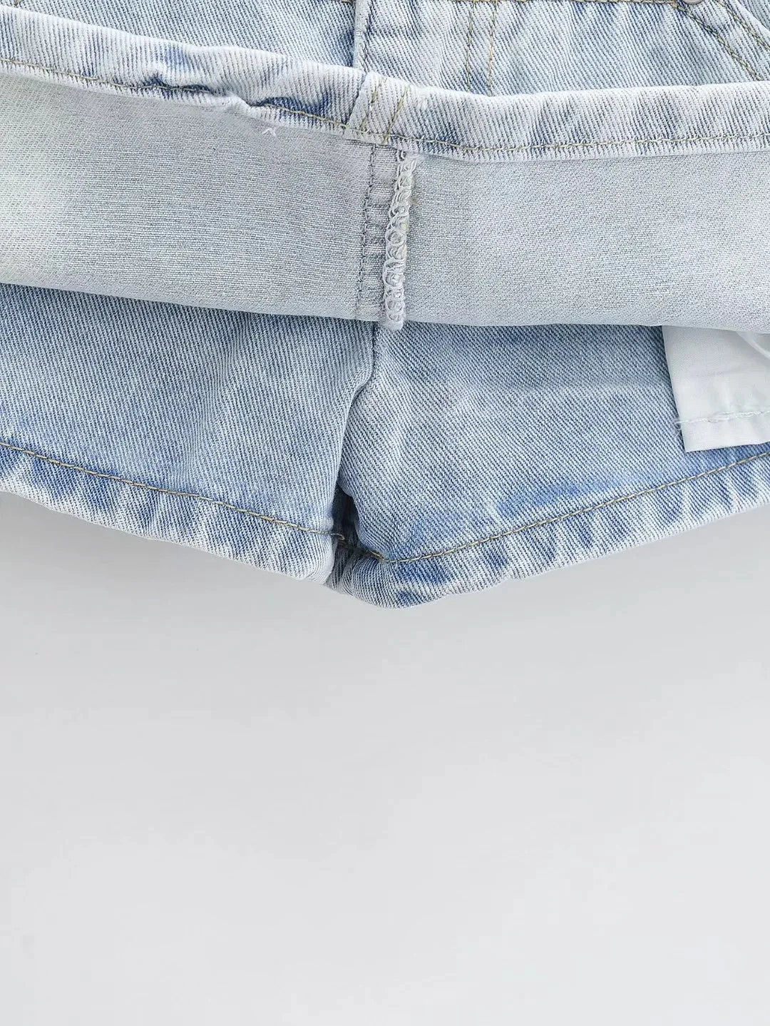 Skirts for Women Sexy Slim Solid Colour Pockets Spliced 2024 Summer Casual Femme High Waist Wrap Hip Mini Short Denim Skirt