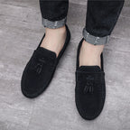 Comfortable Men's Shoes Soft Sole Loafers Outdoor Mens Casual Shoes Fashion Leather Shoes Autumn Flat Male Driving Shoe Zapatos