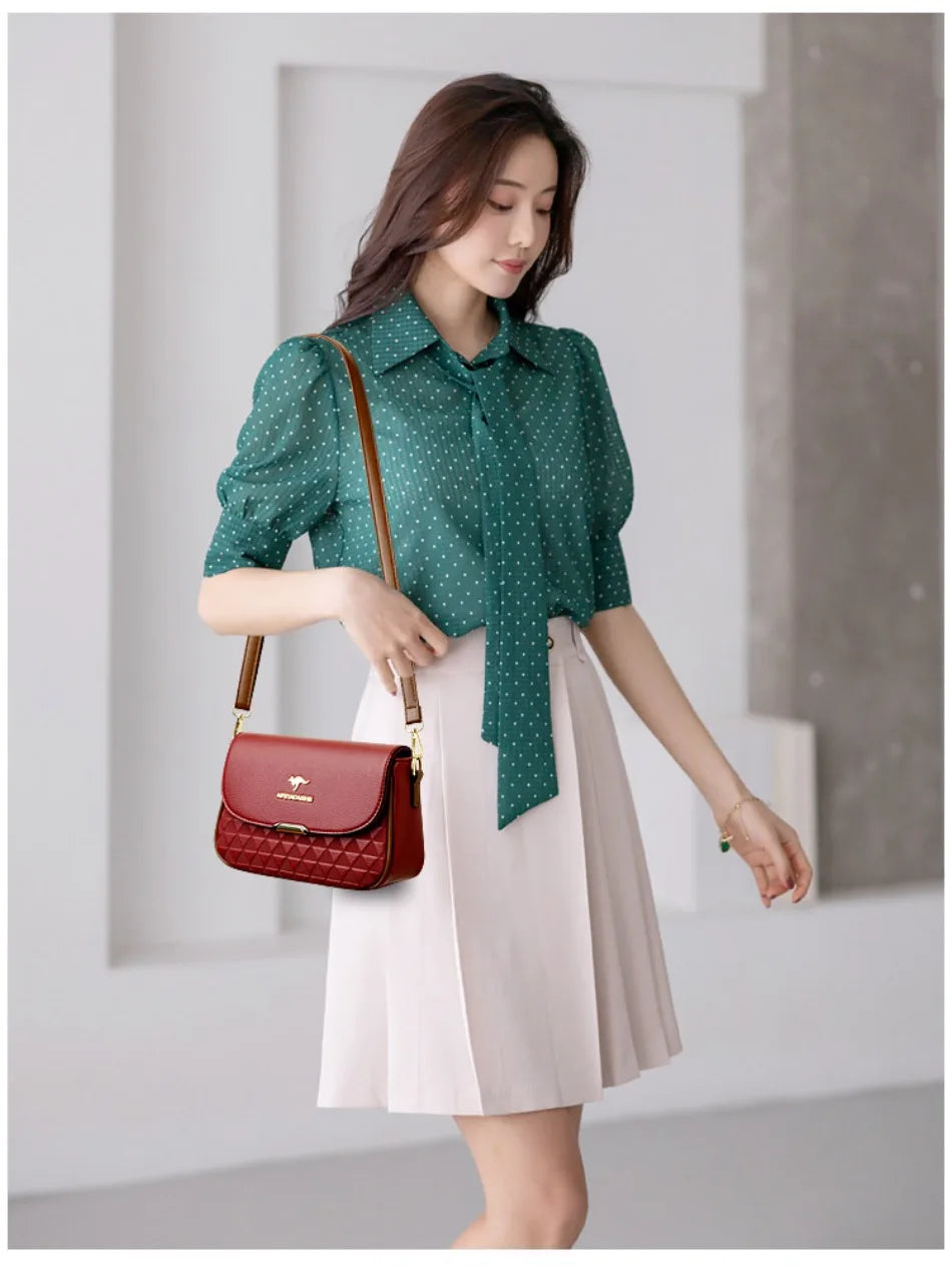 Genuine  Branded  HIgh Quality Handbag Purse Women Casual Crossbody Bags for Women  Shoulder Messenger Bags Luxury Ladies Tote