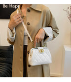 Elegant Ladies Tote Bag Luxury Leather Designer Crossbody Shoulder Handbags Women's Stylish Durable Casual Fashion Purse